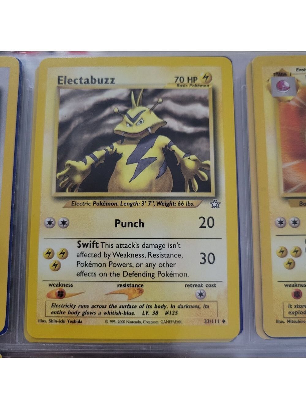 Pokemon Electabuzz Card